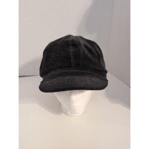 NWOT Black Velvety Women's Hat Cap‎ One Size